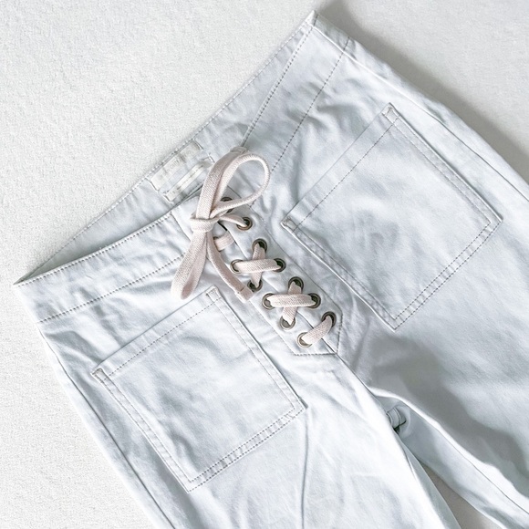 URBAN Outfitters High-Rise Lace front Jeans - Picture 5 of 12